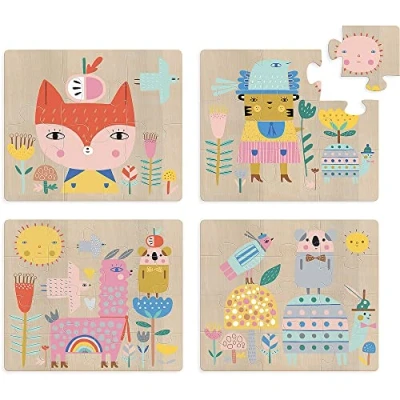 Afbeelding van Vilac groeipuzzel suzy ultman (6,9,12,16st)