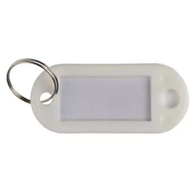 Afbeelding van Q Connect, Sleutelhanger, Sleutelhanger wit, Wit
