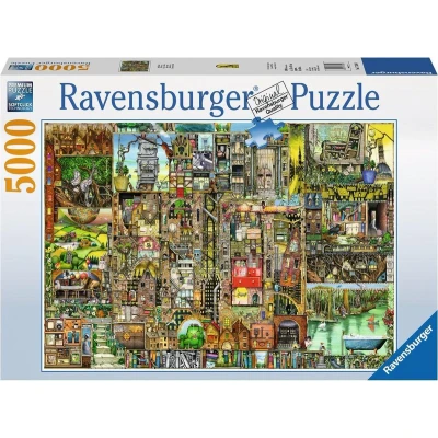 Afbeelding van Puzzel Ravensburger Weird Town / Colin Thompson (5000 Onderdelen)