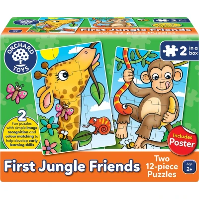 Afbeelding van Puzzel Orchard First Jungle Friends (FR)