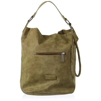 Afbeelding van Fritzi aus Preußen Schoudertas Rub Iggi04 Hobo Bag Moss Olijfgroen