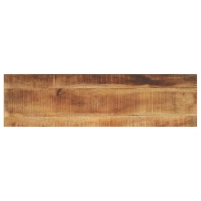 Afbeelding van Tafelblad rechthoekig 120x30x2,5 cm massief ruw mangohout