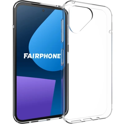 Afbeelding van Accezz Hoesje Geschikt voor Fairphone 5 Siliconen Clear Backcover Transparant