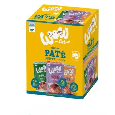 Afbeelding van Voordeelpakket: 24 x 125 g WOW Cat Adult Mix (3 soorten) nat kattenvoer