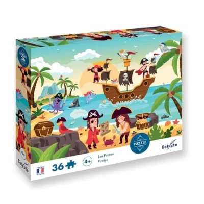 Afbeelding van Calypto Piraten 36 delige puzzel (36 onderdelen)