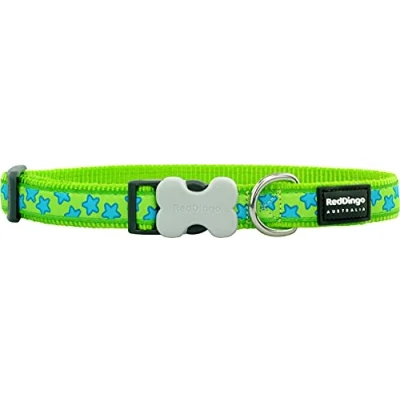 Afbeelding van Dog collar Red Dingo Star 31 47 cm