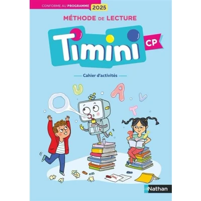 Image de Timini cp Cahier d&#039;activités de l&#039;élève Identification des mots Méthode lecture