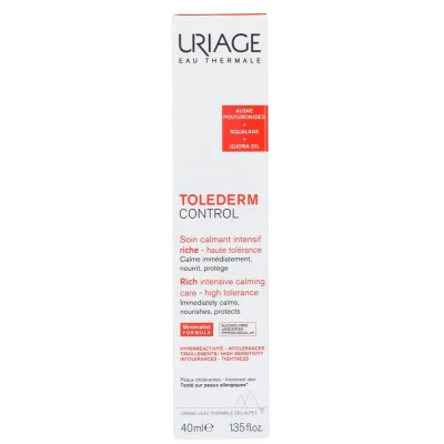 Afbeelding van Uriage Tolederm control rijke kalmerende verzorging 40 Milliliter