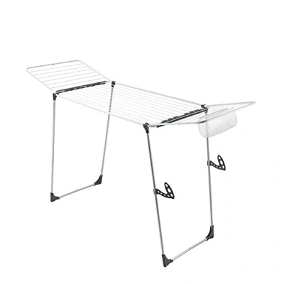 Afbeelding van Metaltex Hurricane Droogrek 197X65X115 Cm 24 M Drooglengte Zilver/Zwart