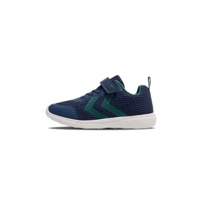 Afbeelding van hummel Actus gerecyclede uniseks sneakers voor kinderen, Navy Blauw