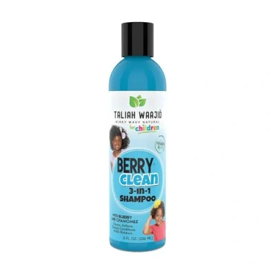 Afbeelding van Taliah Waajid Kids Berry Clean 3 in 1 Shampoo Bosbes &amp; Kamille 236ml