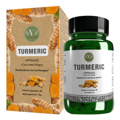 Afbeelding van Vanan Turmeric Capsules 60CP