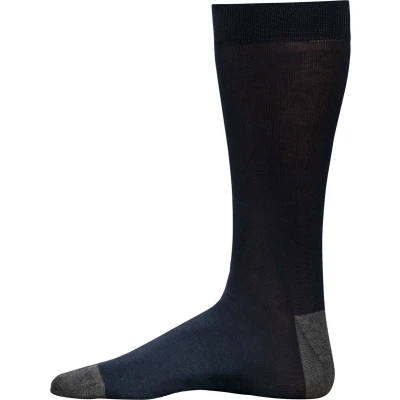 Afbeelding van Kariban Halflange, geklede sokken van gemerceriseerd katoen &#039;Origine France Garantie&#039; K817 Navy / Dark Grey Heather