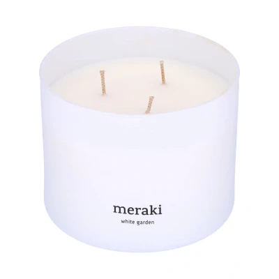 Afbeelding van Geurkaars White Garden groot