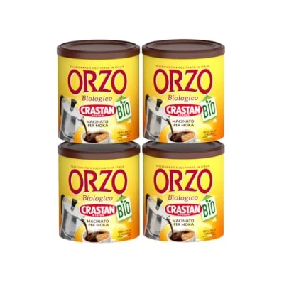 Afbeelding van Crastan Orzo Mokka Tostate en gemalen mokka, espresso, biologische teelt, 4 x 400 g