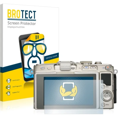 Afbeelding van BROTECT Screenprotector voor Olympus PEN E PL6 Folie Beschermfolie transparant (2 Stuks)