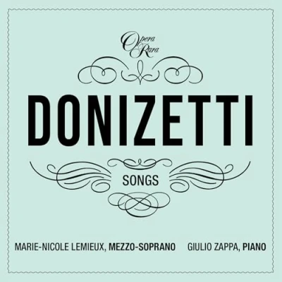 Afbeelding van Lemieux, Marie Nicole &amp; Giulio Zappa Donizetti Songs Vol. 4 (CD)