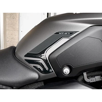Afbeelding van labelbike 2 3D stickers van kunsthars, decoratie en zijbescherming voor motortank, compatibel met YAMAHA MT 07 2018 2020