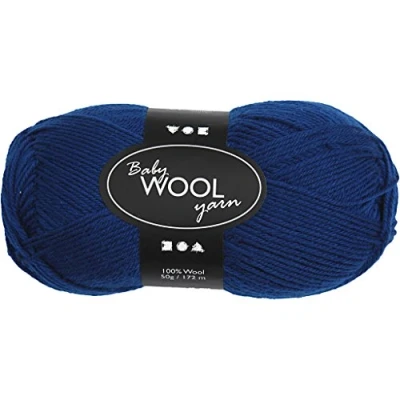 Afbeelding van Creotime Baby Garen 172 M 50 G 14/4 Donkerblauw