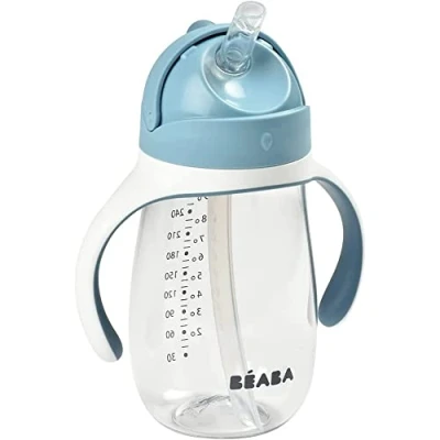 Afbeelding van Béaba Drinkbeker Rietjesbeker 300 ml Blauw