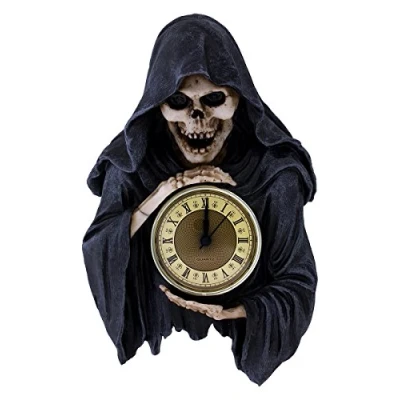 Afbeelding van Nemesis Now Klok Darkest Hour Magere Hein Multicolours