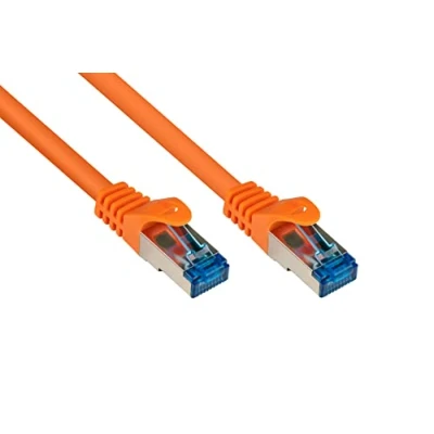 Afbeelding van Good Connections S/FTP CAT6a 10 Gigabit netwerkkabel / oranje LSZH 1 meter