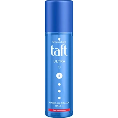 Afbeelding van Taft Ultra Grip 4 (200 ml), stylingspray met maximaal 24 uur houdt, pompspray voor sterk, duurzaam haar