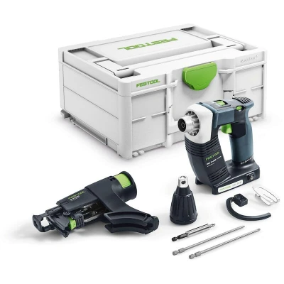 Afbeelding van Festool DURADRIVE DWC 18 4500 Basic 18V Li Ion accu bandschroefmachine body in systainer 14Nm 55mm