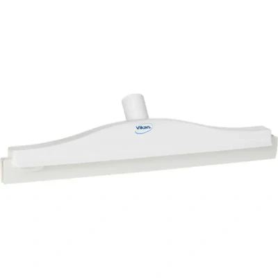 Afbeelding van Vikan Vloertrekkers Met Vaste Nek Full Colour Hygiëne Vloertrekker Polypropyleen En Tpe Rubber 40cm Breed Wit