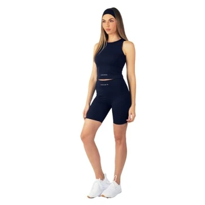 Afbeelding van Carlheim Serenita Active Collection damesshorts, marineblauw, M