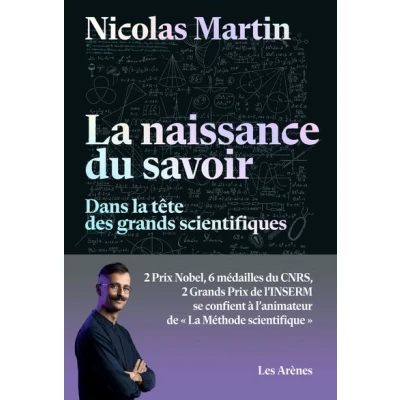 Image de la naissance du savoir Dans tête des grands scientifiques