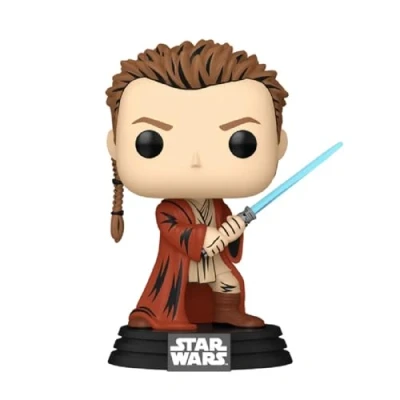 Afbeelding van Funko Pop! Star Wars Obi Wan Kenobi Retro Vinyl Figuur Bobblehead 10,3 cm The Phantom Dreiging 25e Verjaardag
