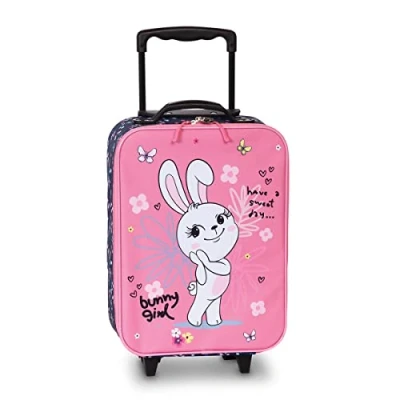 Afbeelding van Fabrizio Trolley, Bunny Girl 40 x 30 15 cm Polyester