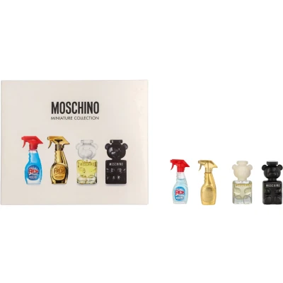 Afbeelding van MOSCHINO Miniatuurcollectie 4 stuks 2020