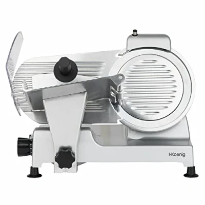 Afbeelding van H.Koenig MSX220 snijmachine Electrisch Roestvrijstaal Aluminium 240 W