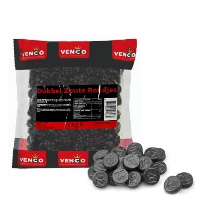 Afbeelding van Venco Dubbel Zoute Rondjes 6x1kg