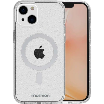 Afbeelding van imoshion Hoesje Geschikt voor iPhone 14 Sparkle Backcover MagSafe Transparant
