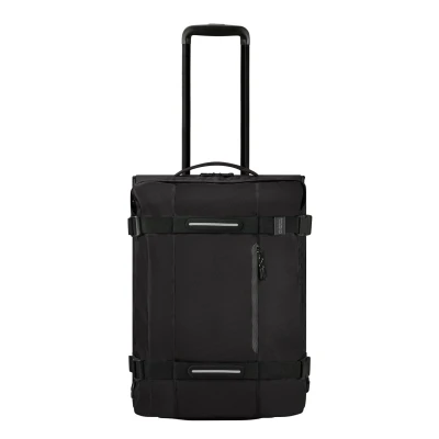 Afbeelding van American Tourister Urban Track Duffle/Wheels Backpack asphalt black Trolley
