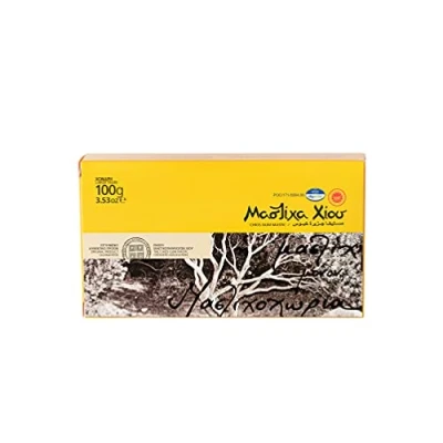 Afbeelding van Chios Mastic Gum Large Tears 100 g 100% Fresh Original Xios (Masticha of Mastixa)