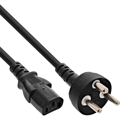 Afbeelding van InLine Netkabel (1.80 m), Stroomkabel