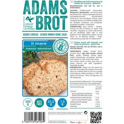 Afbeelding van Adams Brot Broodmix Il Mare 250 gr