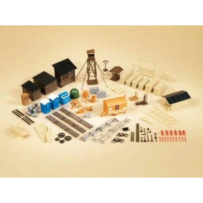 Afbeelding van Auhagen H0 accessoireset Kunststof model