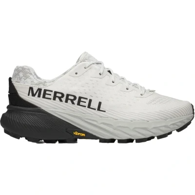 Afbeelding van Merrell Agility PEAK Trail hardloopschoenen, Heren, Maat: 40, White/black Textiel/ synthetisch