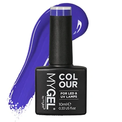 Image de Mylee Spill The Blues Vernis à ongles gel UV LED 10 ml Manucure pédicure pour usage professionnel en salon et la maison Longue durée facile appliquer