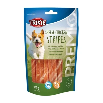 Afbeelding van Trixie Premio Cheese Chicken Stripes 100 GR