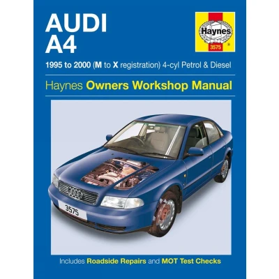 Afbeelding van Audi A4 Petrol &amp; Diesel (95 00) Haynes Repair Manual