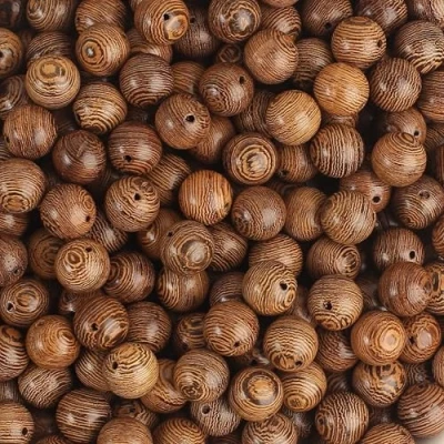 Afbeelding van DAHI 300 stuks 10 mm houten kralen voor het maken van doe zelf sieraden (10 mm/300 stuks)