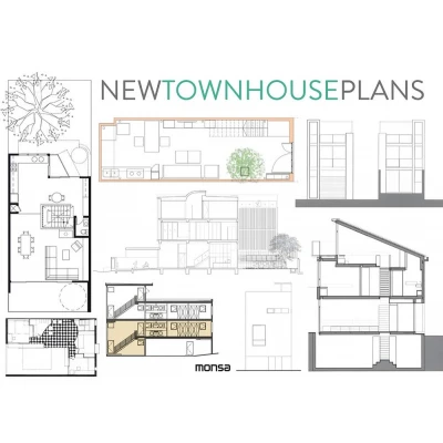Afbeelding van New Townhouse Plans