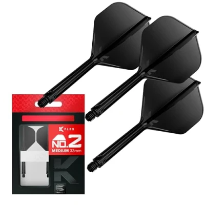 Afbeelding van Target K Flex Black NO2 Dart Flights Medium
