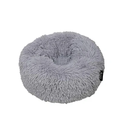 Afbeelding van District70 Hondenmand Donut Fuzz Lichtgrijs